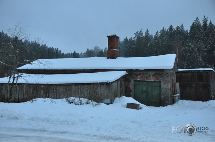 Līgatnes papīrfabrikas ciematā