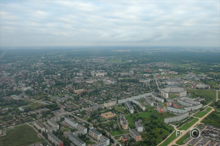 Jelgava no putnu lidojuma