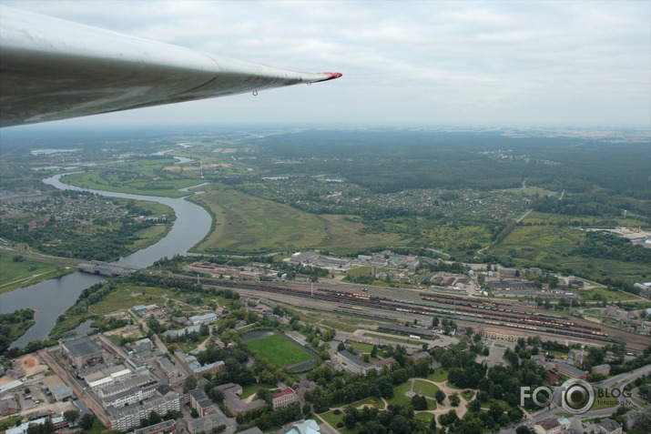 Jelgava no putnu lidojuma