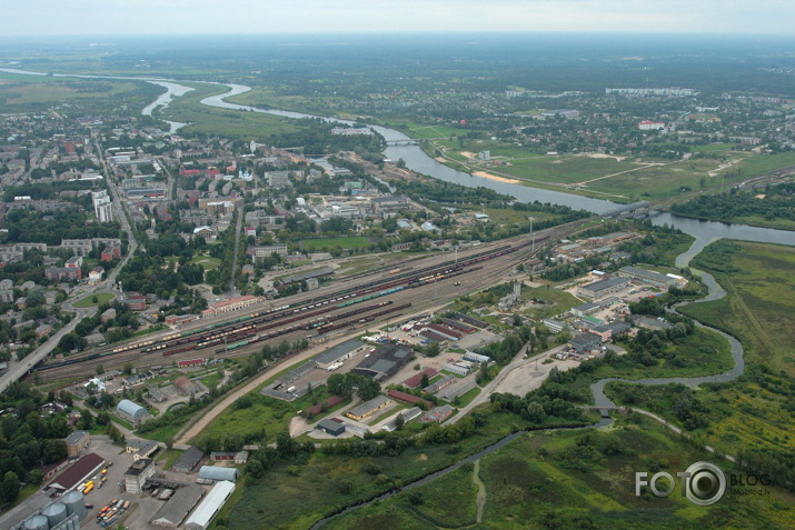 Jelgava no putnu lidojuma