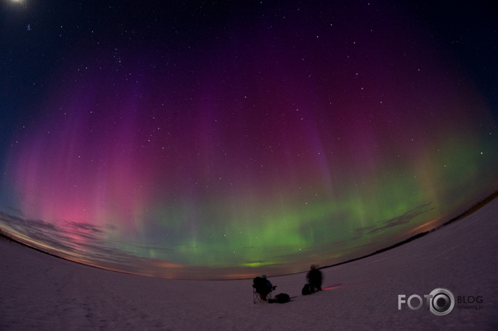 Aurora borealis 17.03.2013.