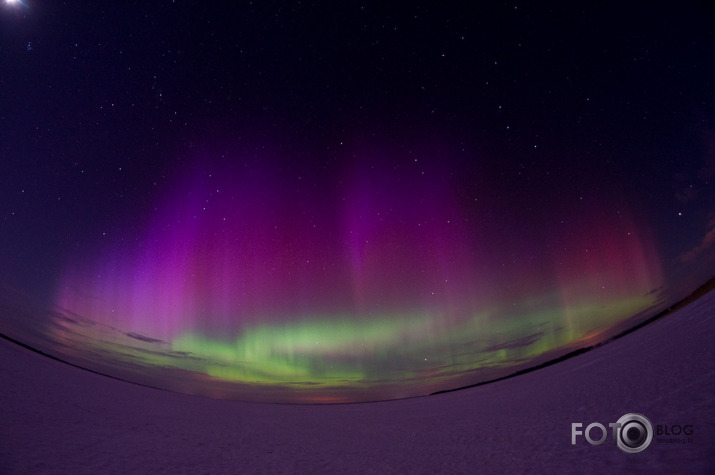 Aurora borealis 17.03.2013.