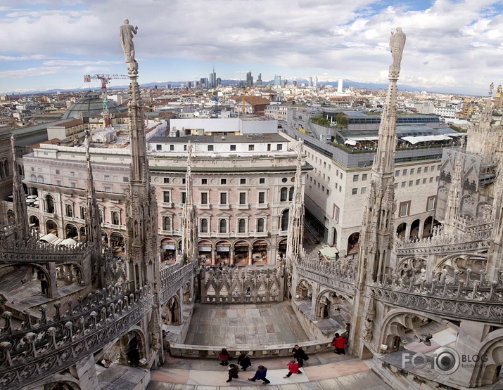 Milan, no Duomo