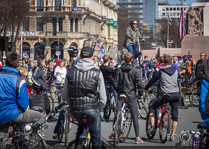 Rīgas Velo parāde + Kritiskā masa 2013.