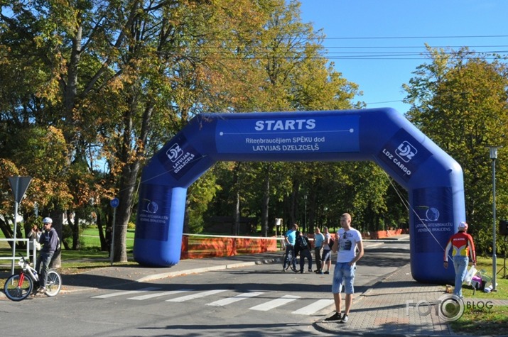 23. Vienības velobrauciens: rīts un starts