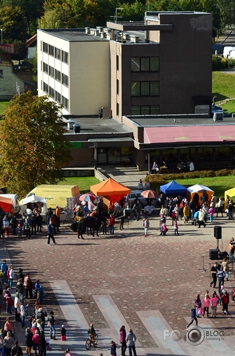 Madonā skatu tornis - tāpat kā Rīga...