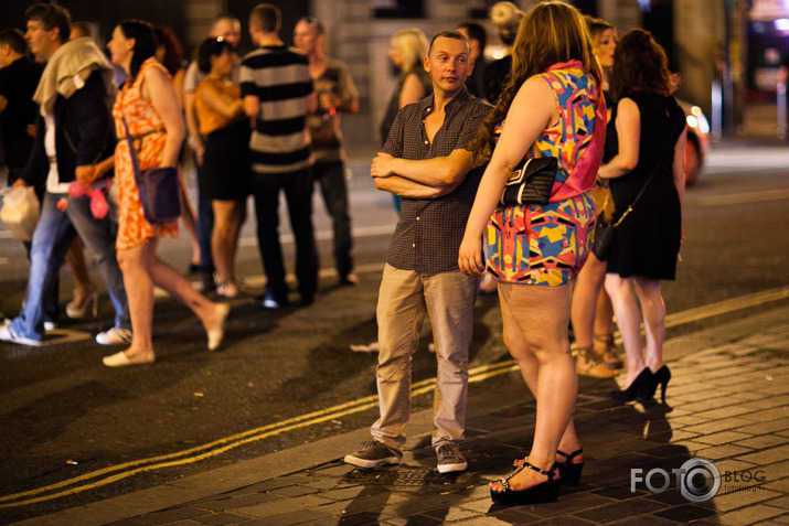 Caution! Ladies out jeb Bank Holiday, Liverpool