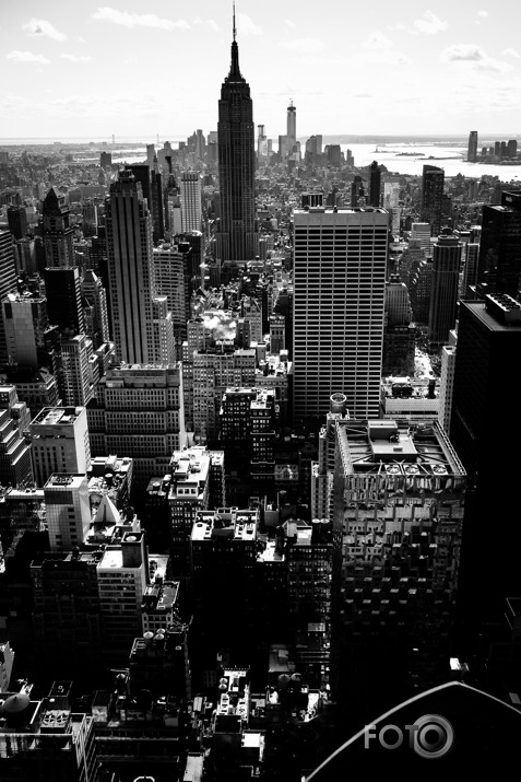 NY from Top of the Rock!