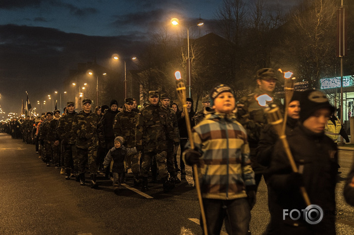 Lāčplēša dienas lāpu gājiens Jelgavā