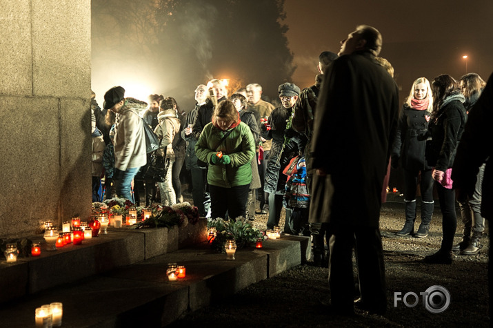 Lāčplēša dienas lāpu gājiens Jelgavā