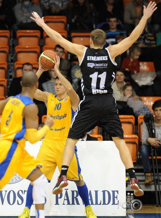 BK Ventspils-VEF Rīga 61:62