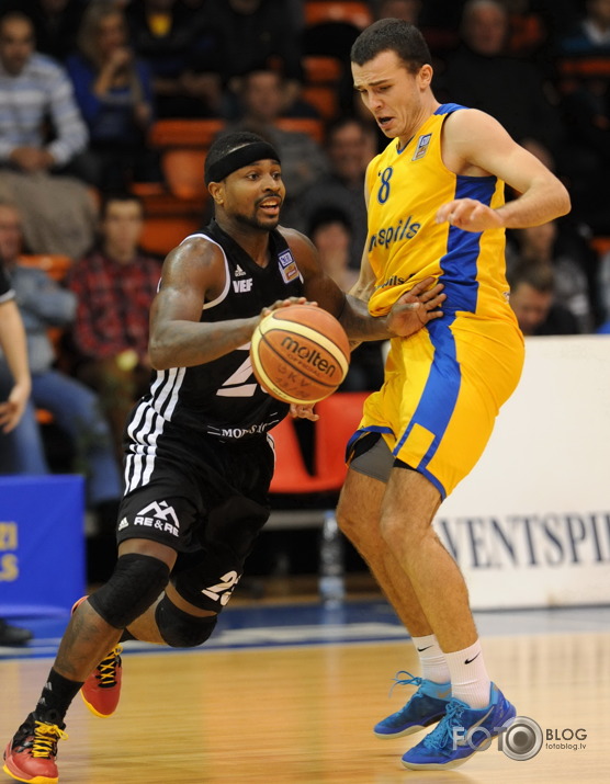 BK Ventspils-VEF Rīga 61:62