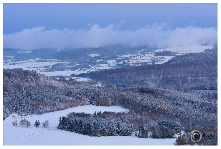 Hohe Rhön. Ziema klāt