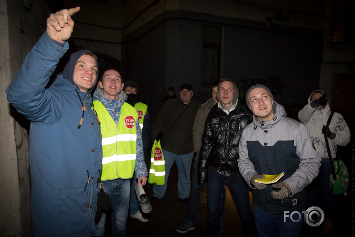 "STOP DRUGS" reids pret t.s. legālām narkotikām (spaisu) Rīgā.