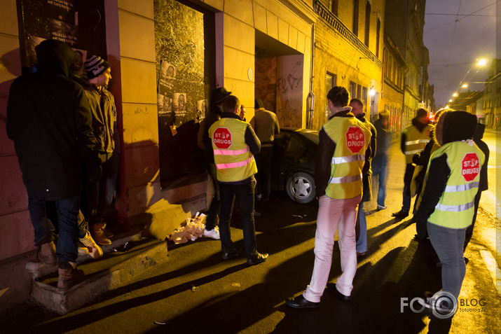 "STOP DRUGS" reids pret t.s. legālām narkotikām (spaisu) Rīgā.