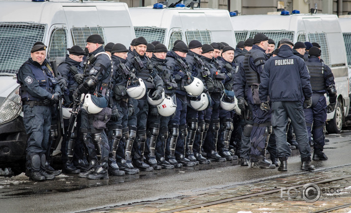 Leģionāru piemiņas gājiens pie Brīvības pieminekļa 1.daļa