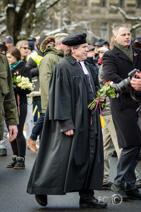 Leģionāru piemiņas gājiens pie Brīvības pieminekļa 1.daļa