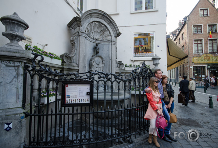 Brisele- Manneken, Jeanneke pis un vēl šis tas