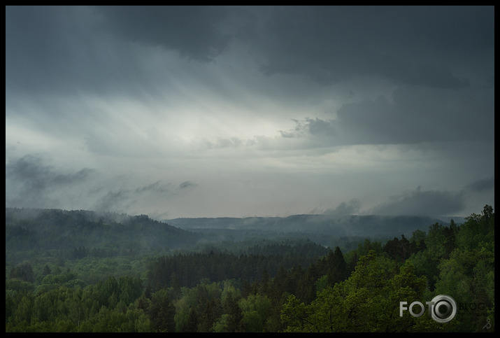 Gaujas senleja. Sigulda.