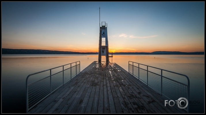 Saulriets Ingierstrand peldvietā, Oslo fjordā