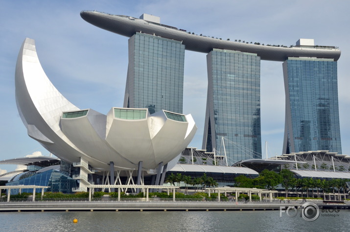 Marina Bay hotel. Singapūra