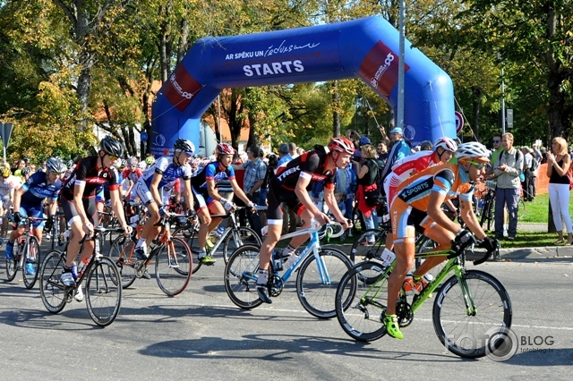 24. Latvijas riteņbraucēju vienības brauciens: Šosejnieku starts