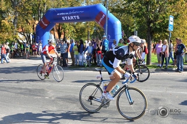 24. Latvijas riteņbraucēju vienības brauciens: Šosejnieku starts