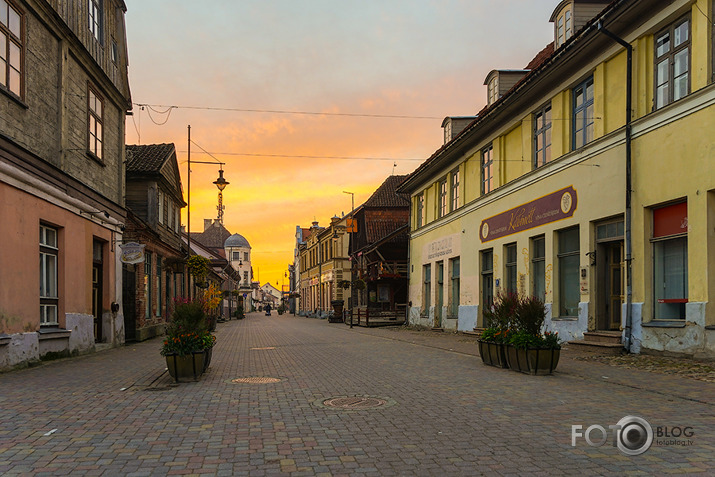 Kuldīga zilā stundā