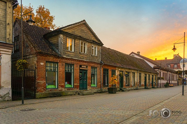 Kuldīga zilā stundā