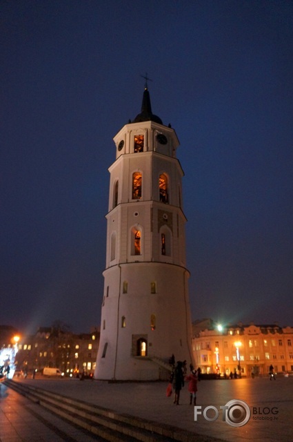 Viļņas katedrāles zvanu tornī