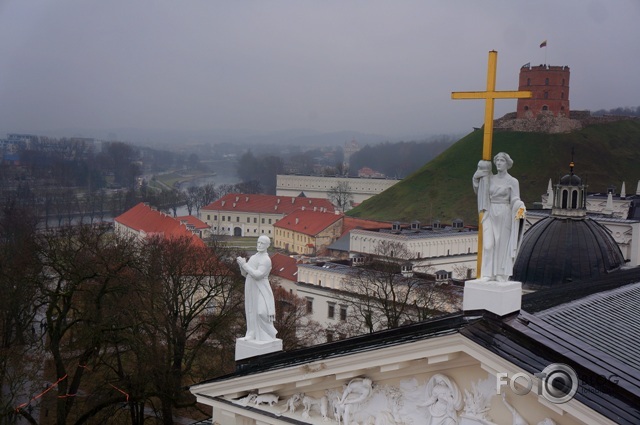 Viļņas katedrāles zvanu tornī