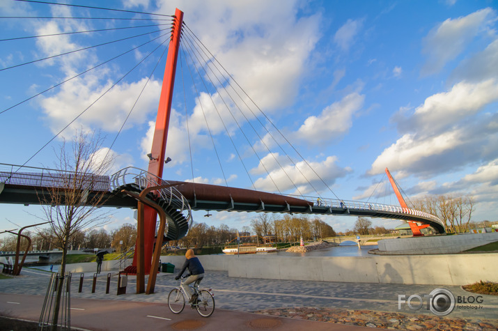 Skaistā Jelgavas promenāde