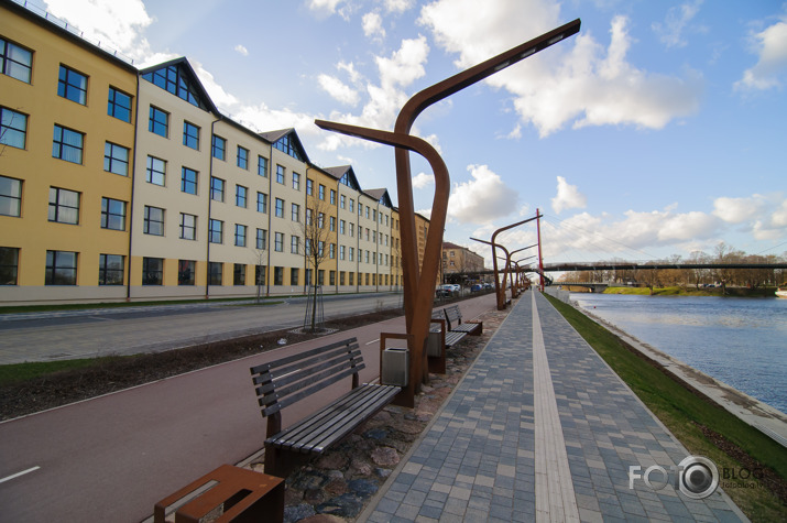 Skaistā Jelgavas promenāde