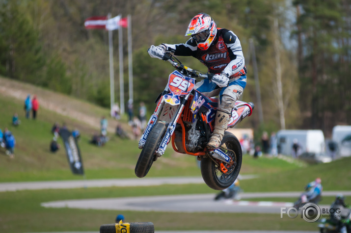 Supermoto Baltijas un Latvijas čempionāta posms Madonā.