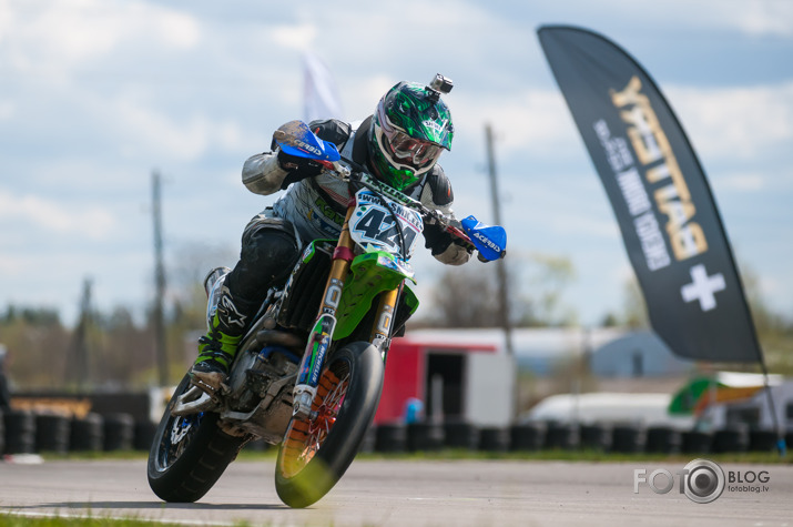 Supermoto Baltijas un Latvijas čempionāta posms Madonā.