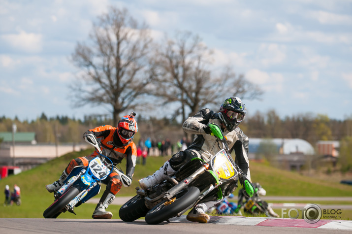 Supermoto Baltijas un Latvijas čempionāta posms Madonā.