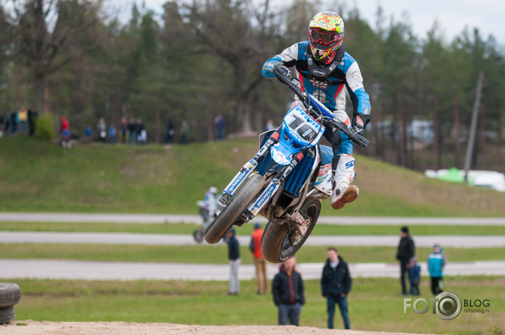 Supermoto Baltijas un Latvijas čempionāta posms Madonā.