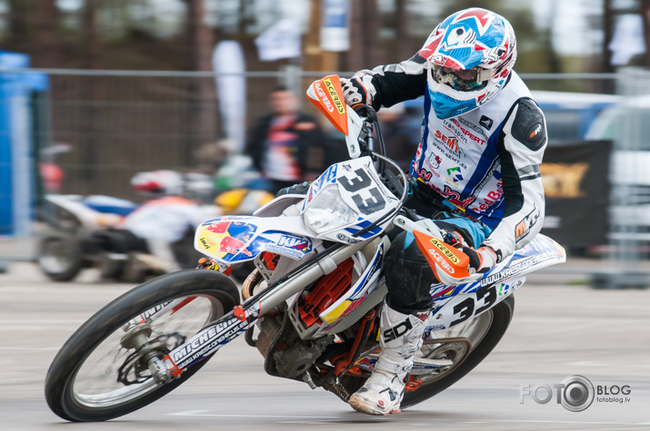 Supermoto Baltijas un Latvijas čempionāta posms Madonā.