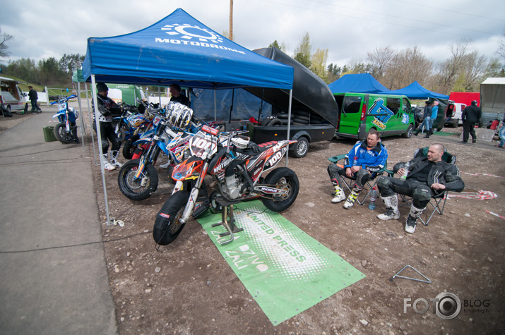 Supermoto Baltijas un Latvijas čempionāta posms Madonā.