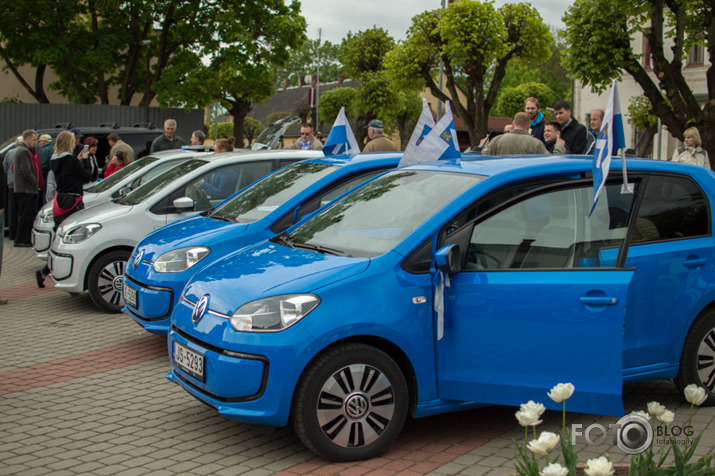 Elektroautomobīļu prezentācija