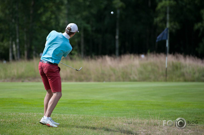 Latvijas Junioru atklātais čempionāts golfā 1. diena Viesturos (1/2)