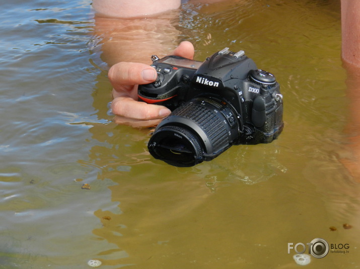 Kā fotografēt zem ūdens...