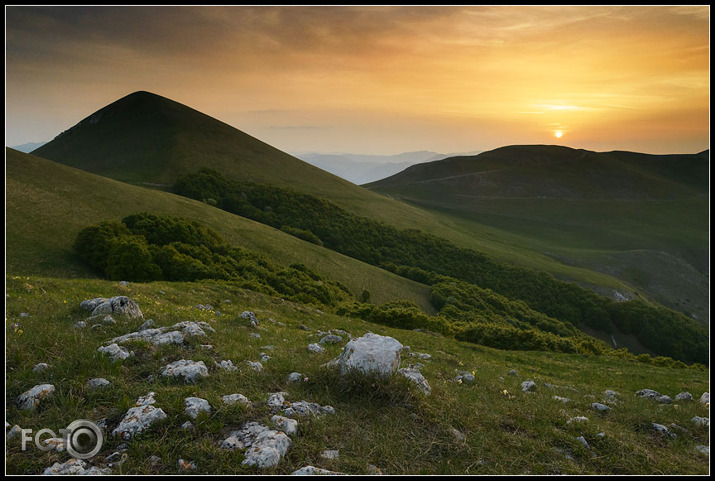 Monte Ventosola un vakara saule