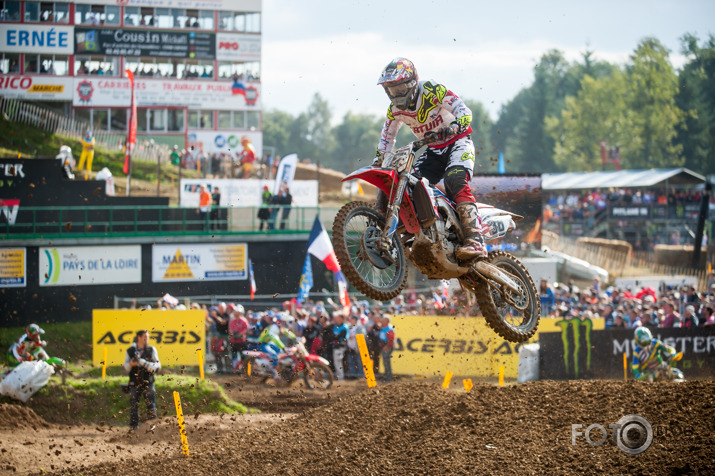 Latvijas motokrosa izlase @MXoN Ernee 2015