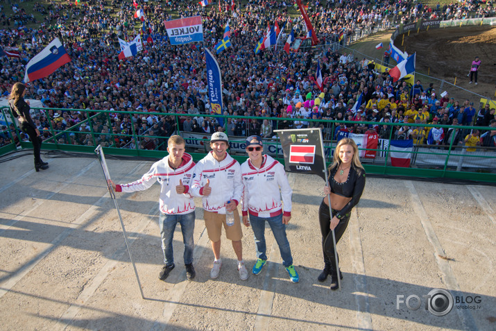 Latvijas motokrosa izlase @MXoN Ernee 2015