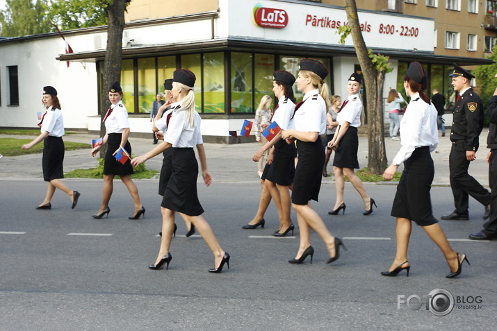 Jelgavas pilsētas svētku 2016.gada gājiena Dzelzceļnieka versija