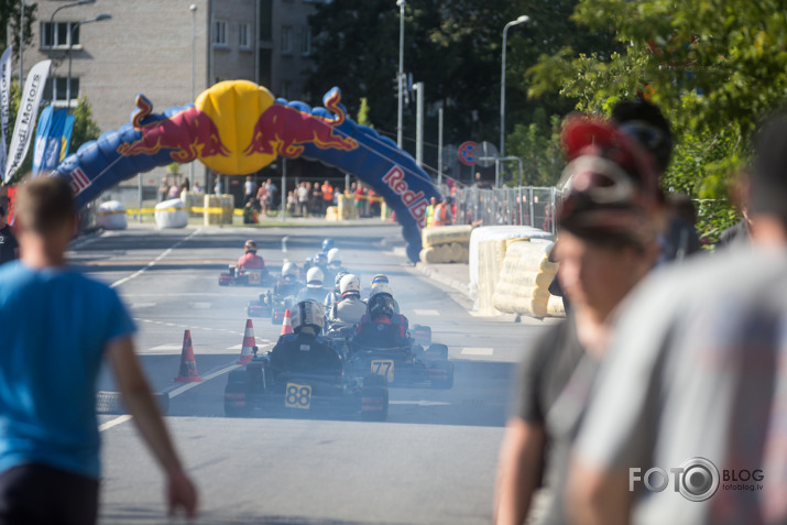 Prokart un Supermoto ielu sacensību posms Jelgavā 2016.09.10.