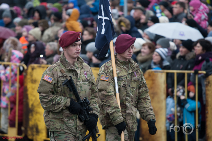 Nacionālo bruņoto spēku militārā parāde Rīgā