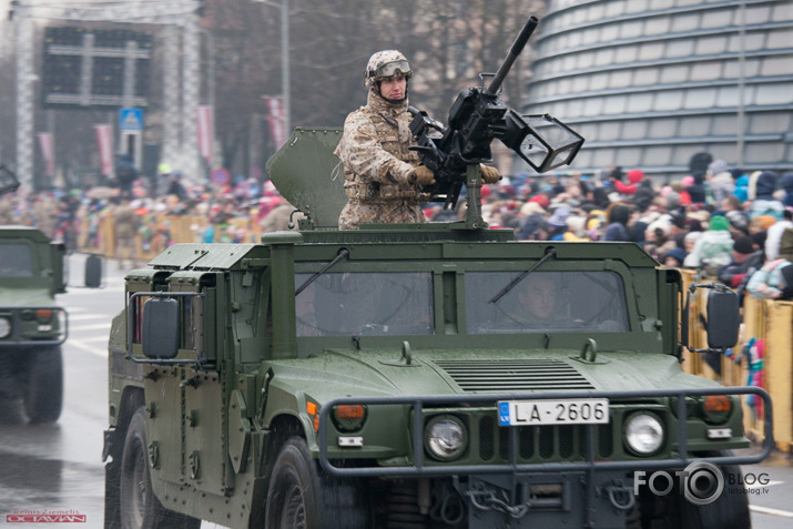 Nacionālo bruņoto spēku militārā parāde Rīgā II