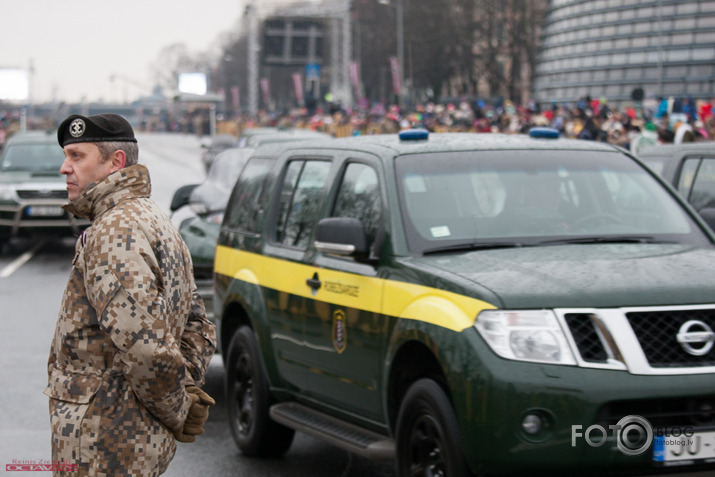 Nacionālo bruņoto spēku militārā parāde Rīgā II